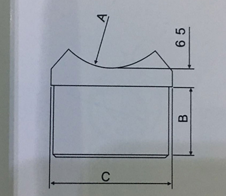 圓形管托結(jié)構(gòu)圖